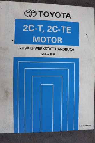 Toyota 2c te - 2c-t,, motor